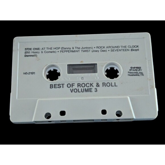 Rock and Roll Cassette Tapes Volume 3 Around the Clock, At the Hop, Seventeen - Picture 4 of 6